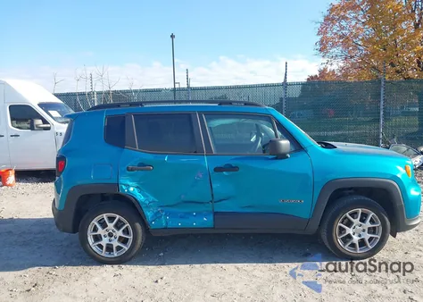 2021 Jeep Renegade Sport 4X4 from USA, damaged, VIN ZACNJDAB0MPM38895